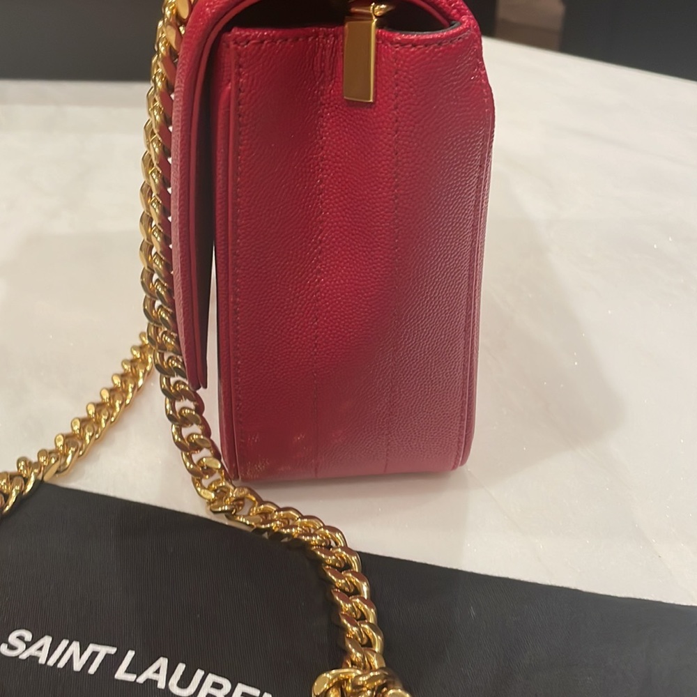 NWOT YSL Vicky red bag - Picture 3 of 7